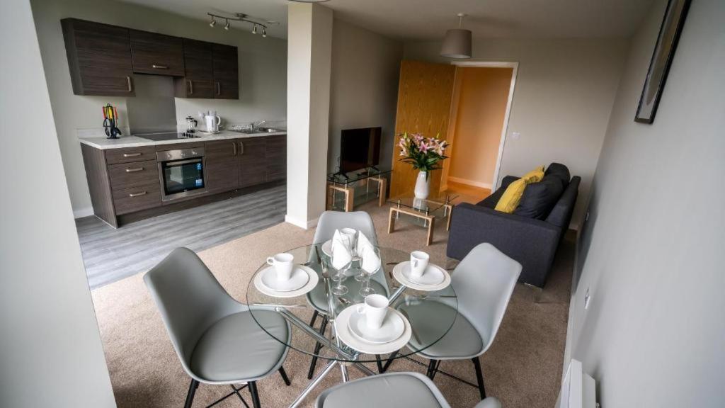Adelphi Wharf Luxury Apartments Mánchester Exterior foto
