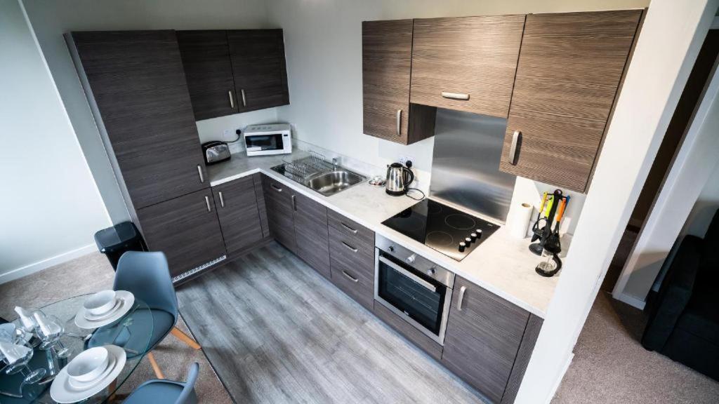 Adelphi Wharf Luxury Apartments Mánchester Exterior foto